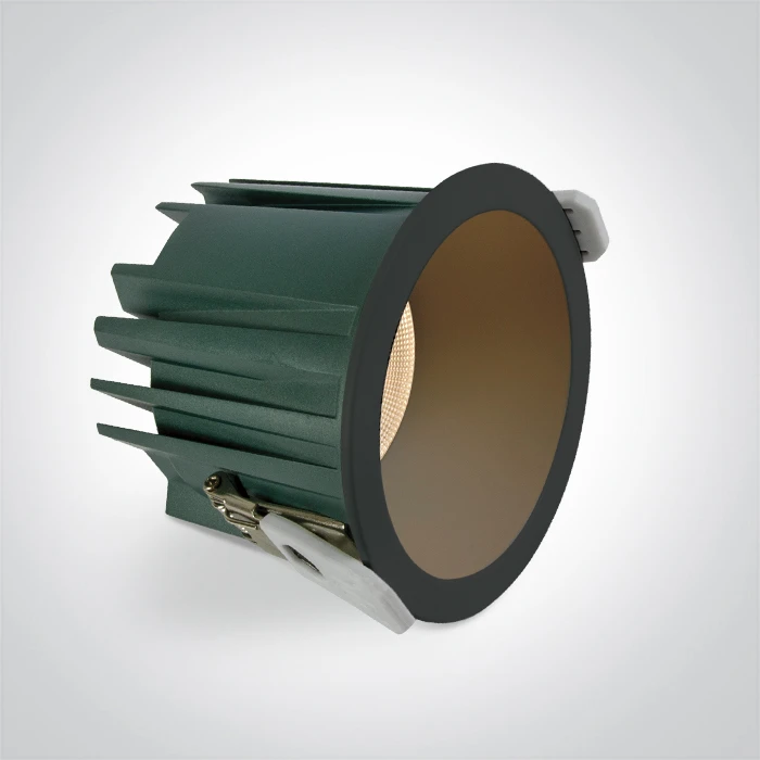 12W LED įleidžiamas vidaus/lauko šviestuvas, juodas, 3000/3500/4000K, IP65, 10112G/B/V