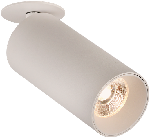 12W LED įleidžiamo montavimo akcentinis šviestuvas PIPE, baltas, 3000K, dimeriuojamas, E3986000BDT