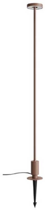 12W LED įsmeigiamas lauko šviestuvas ELFIC, rūdžių sp., 2700K, IP54, 120cm, 90854