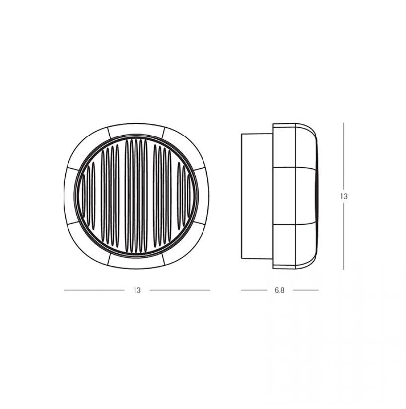 12W LED lauko plafonas, šampano/juodos sp., 3000K, dimeriuojamas, IP65, E492