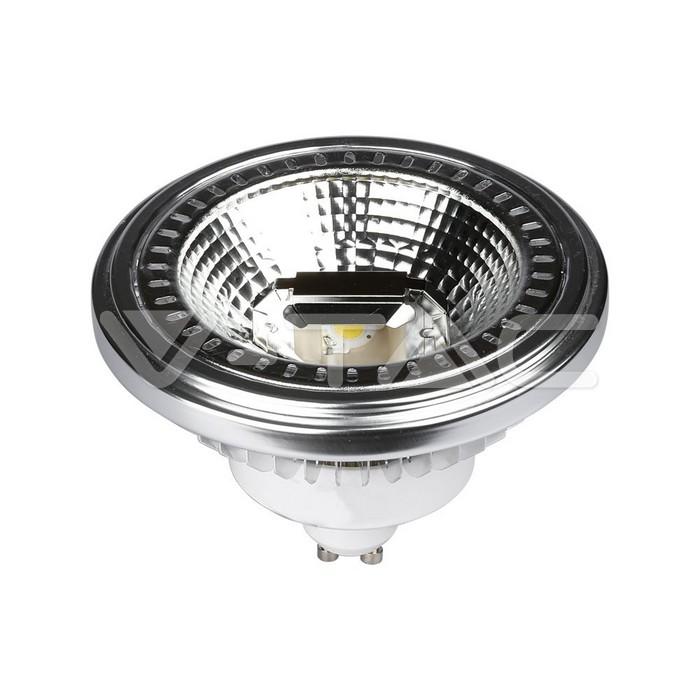 V-tac 12W LED lemputė, GU10, AR111, 6400K, dimeriuojama