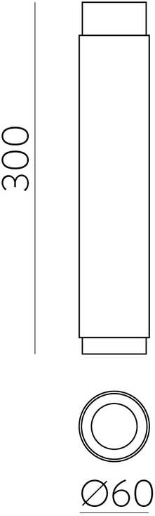 12W LED lubinis šviestuvas LUX, juodas, 3000K, dimeriuojamas, P3989001NNDP