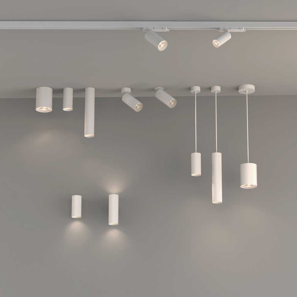 12W LED lubinis šviestuvas PIPE, baltas, 2700K, dimeriuojamas, P3986090BDT