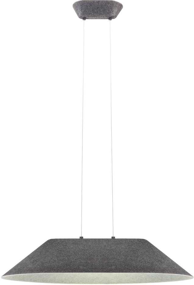 12W LED pakabinamas šviestuvas AKIRA, tamsiai pilkas, 2700K, 01-4102