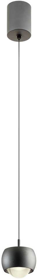 12W LED pakabinamas šviestuvas AVES, juodas, 3000K