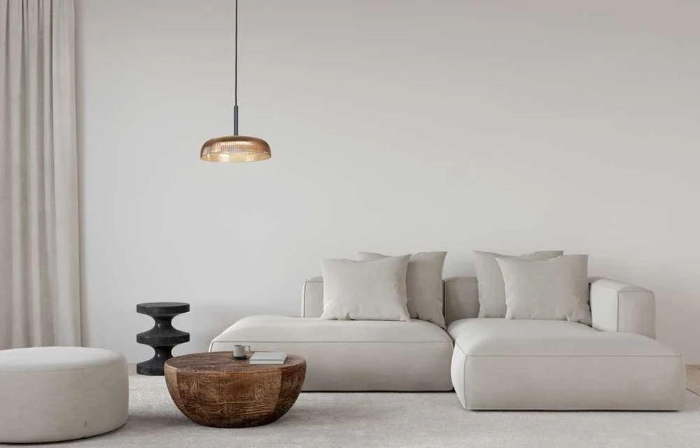 12W LED pakabinamas šviestuvas COLLE, juodos/geltonos sp., 3000K