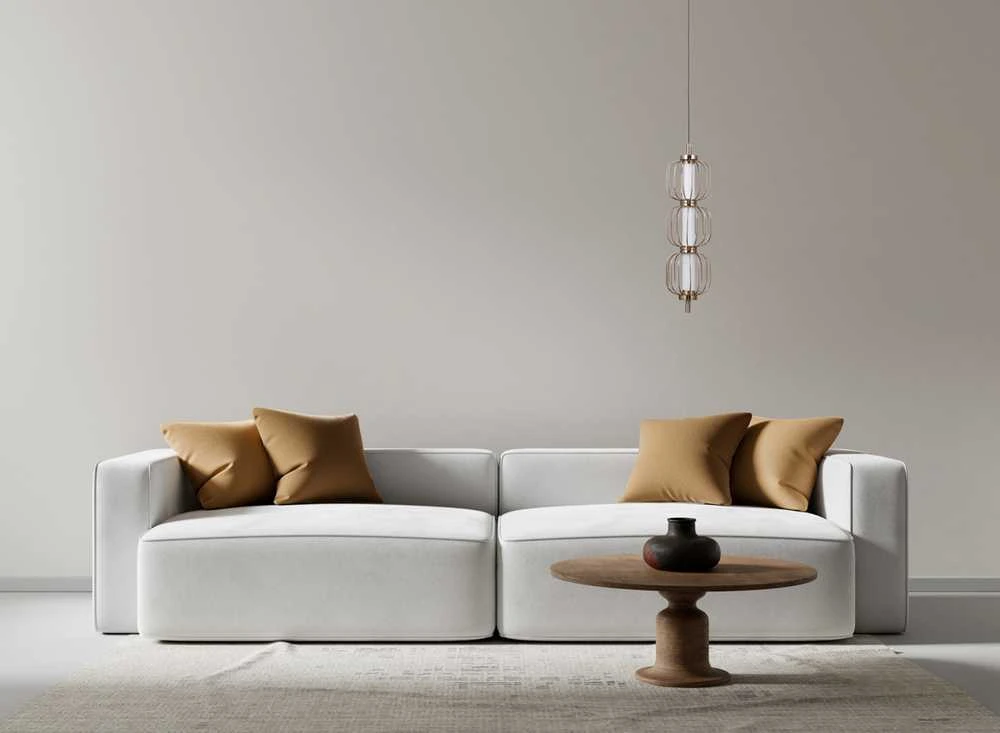 12W LED pakabinamas šviestuvas PEDRO, aukso sp., 3000K