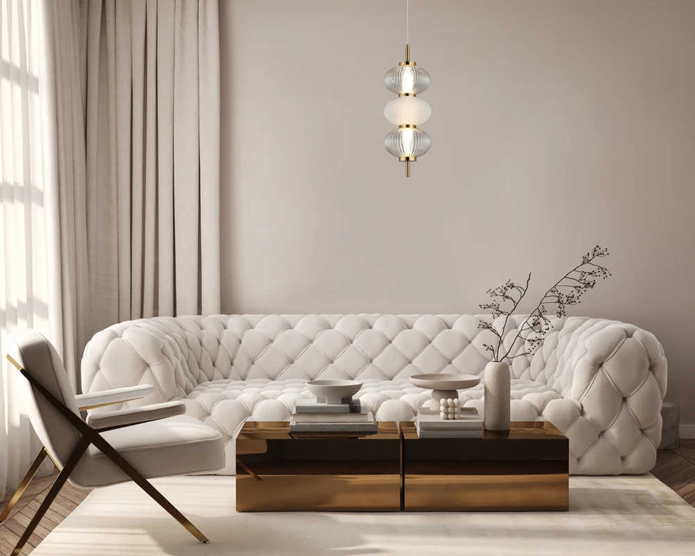 Italux Pakabinamas šviestuvas Testa PND-84938-3-BK