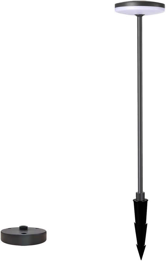 12W LED pastatomas/įsmeigiamas lauko šviestuvas SHEDIR, antracito sp., 3000K, IP65, H2076000GR