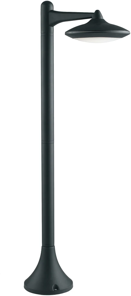 12W LED pastatomas lauko šviestuvas ALYSON, juodas, IP44