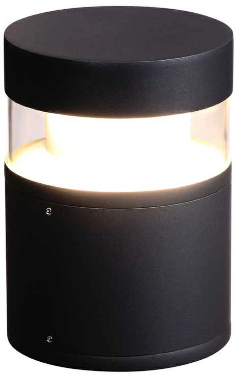 12W LED pastatomas lauko šviestuvas MARCON 3K, juodas, 3000K