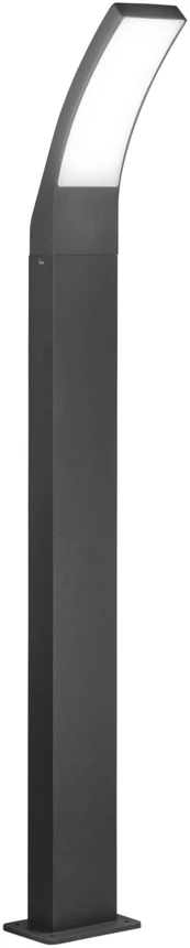 12W LED pastatomas lauko šviestuvas SAIL, antracito sp., CCT, IP65