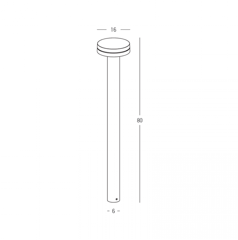 12W LED pastatomas lauko šviestuvas, tamsiai rudas, 2200/2700/3200/4000K, IP65, E466