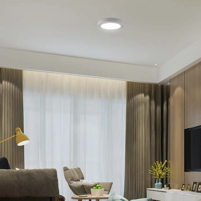 12W LED paviršinė panelė, balta, 3000/4000/6500K, CREE LED chip