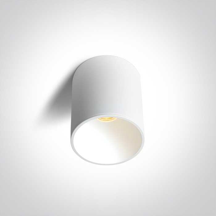 Lubinis šviestuvas 12W LED paviršinis šviestuvas, baltas, 3000/3500/4000K, 12112E/W/V