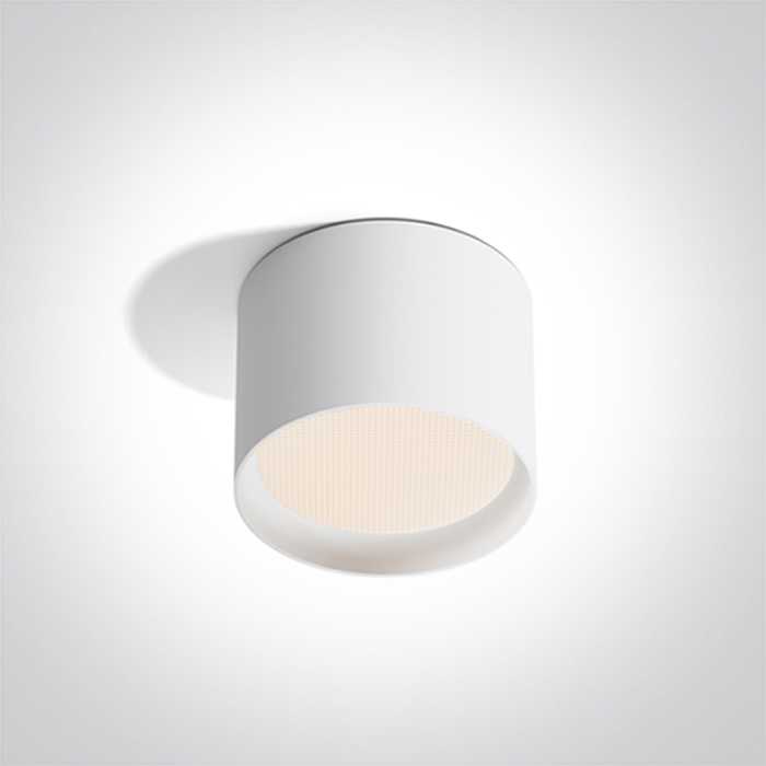 12W LED paviršinis šviestuvas, baltas, 3000/4000/5000K, IP44, 12112D/W/V