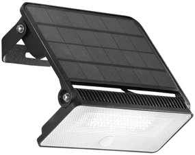 12W LED prožektorius su judesio davikliu ir saulės baterija NASA, antracito sp., IP54