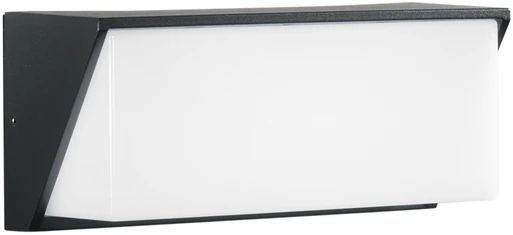 Sieninis šviestuvas 12W LED sieninis fasado šviestuvas LUXON, antracito sp., CCT, IP54