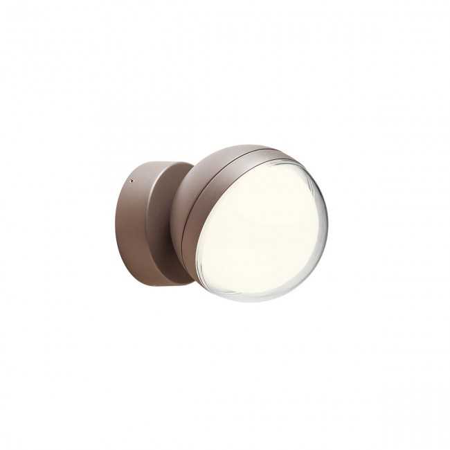 Sieninis šviestuvas 12W LED sieninis fasado šviestuvas MAGNUS, rudas, 3000K, IP54, 90556