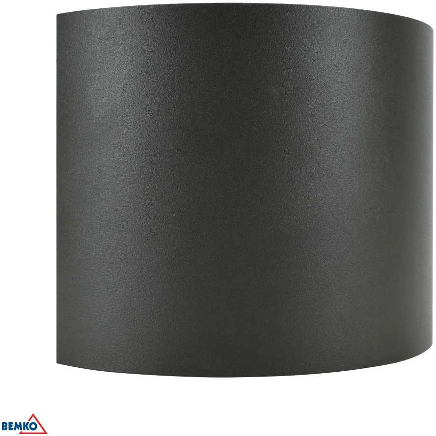 Sieninis šviestuvas Bemko 12W LED sieninis fasado šviestuvas VALIT, grafito sp., 4000K, IP65