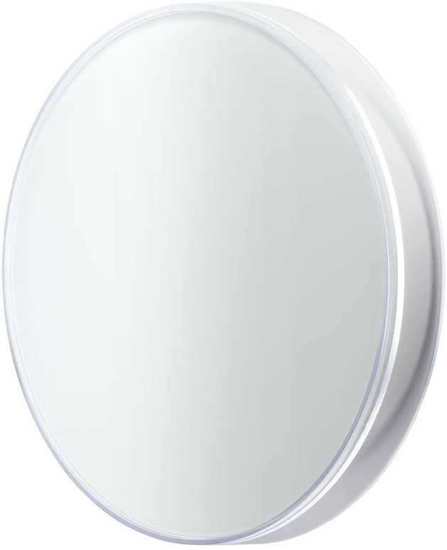 Sieninis šviestuvas 12W LED sieninis lauko šviestuvas DISCUS, baltas, 3000K, IP65, 90064