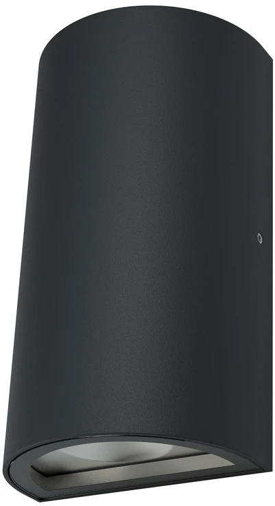12W LED sieninis lauko šviestuvas ENDURA STYLE, tamsiai pilkas, 3000K, IP44