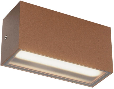 Sieninis šviestuvas 12W LED sieninis lauko šviestuvas LIMAS, rūdžių sp., 2700/3000K, IP65, 91221