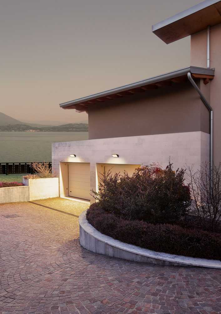 Sieninis šviestuvas 12W LED sieninis lauko šviestuvas MAKO, tamsiai pilkas, 3000K, IP65, 90159