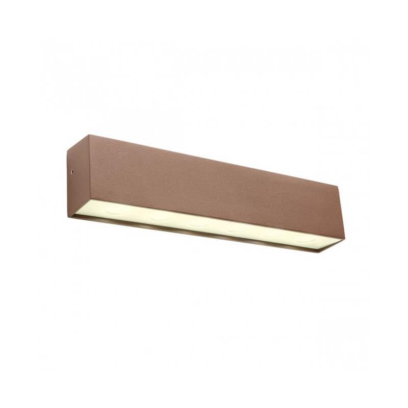 Sieninis šviestuvas 12W LED sieninis lauko šviestuvas OMNIA, rudas, 3000K, IP54, 90395