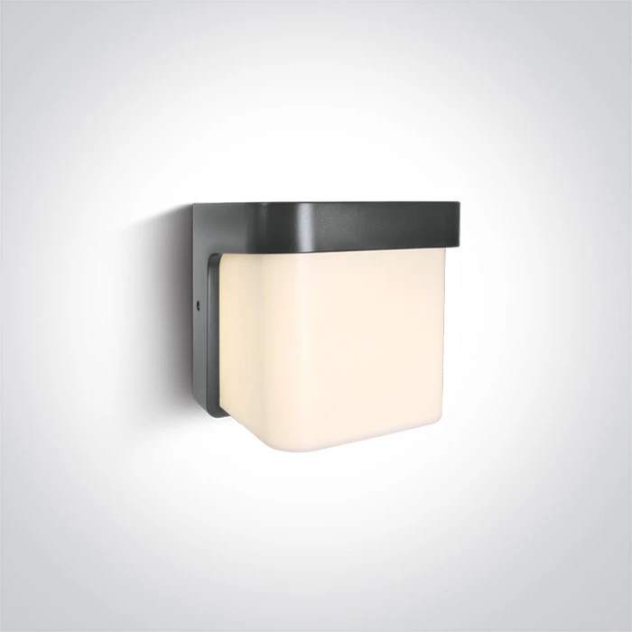12W LED sieninis šviestuvas, antracito sp., 2700/3300/4000K, IP54, 67492/AN/V