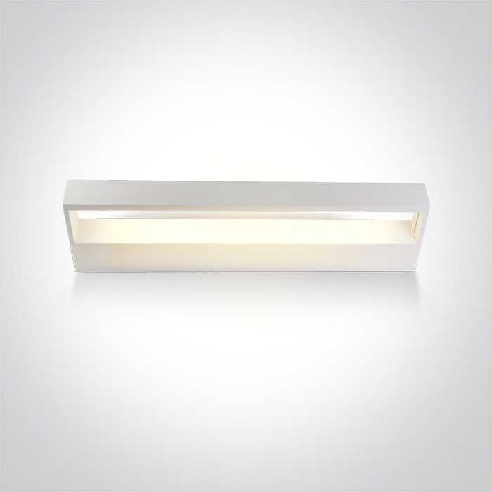 12W LED sieninis šviestuvas, baltas, 2700/3100/3500K, 38010A/W/V