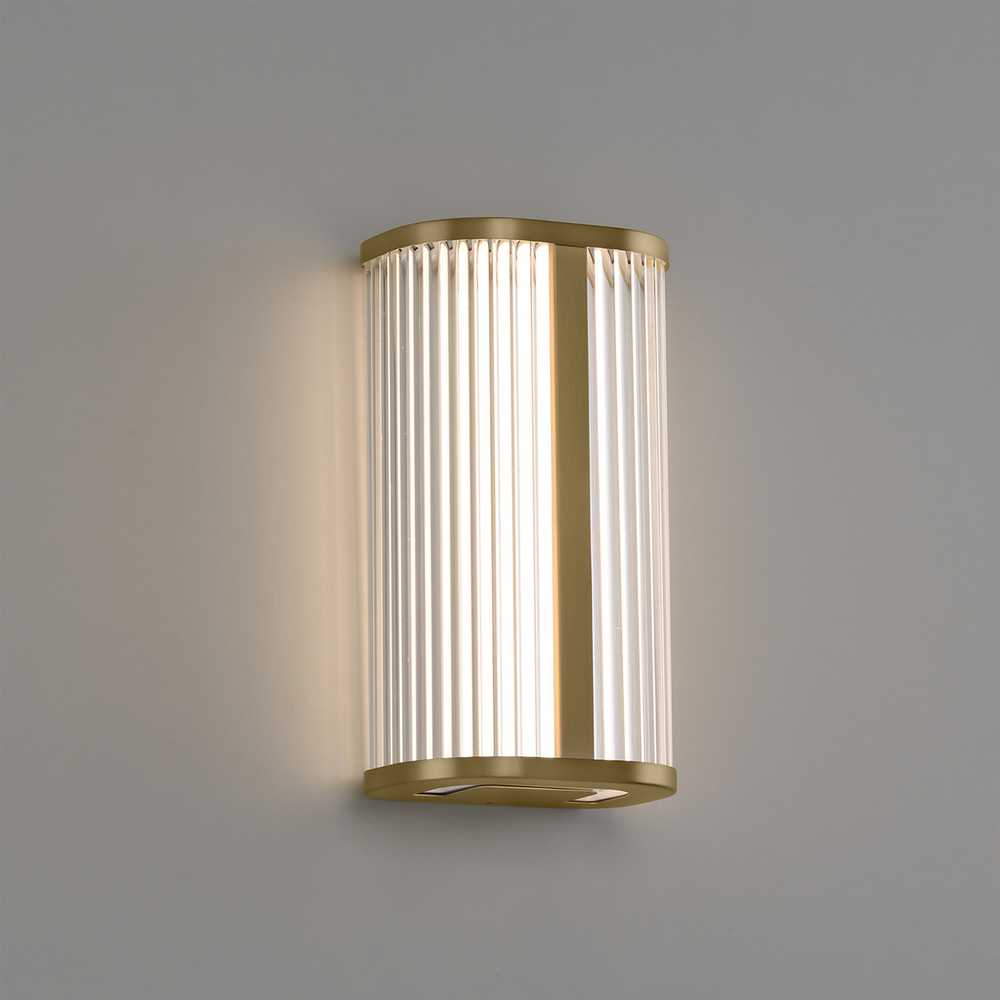 12W LED sieninis šviestuvas DIVA, sendinto aukso sp., 2700/3000K, IP44, A3990072O