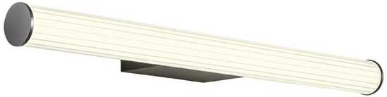 12W LED sieninis šviestuvas DIZZY, juodas, 3000/4000K, IP44, 01-3261