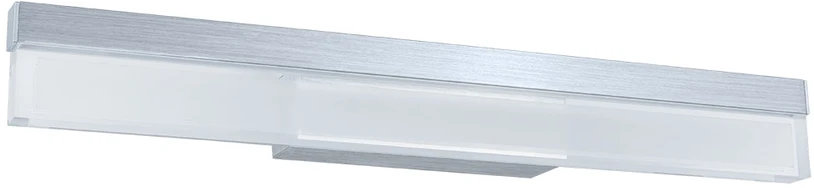 12W LED sieninis šviestuvas EGON, matinės sidabro sp., 3000K