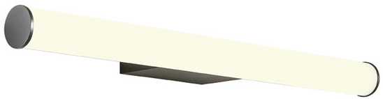12W LED sieninis šviestuvas KALI, juodas, 3000/4000K, IP44, 01-3279
