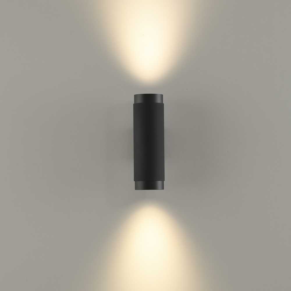 12W LED sieninis šviestuvas LUX, juodas, 3000K, dimeriuojamas, A3989100NNDT
