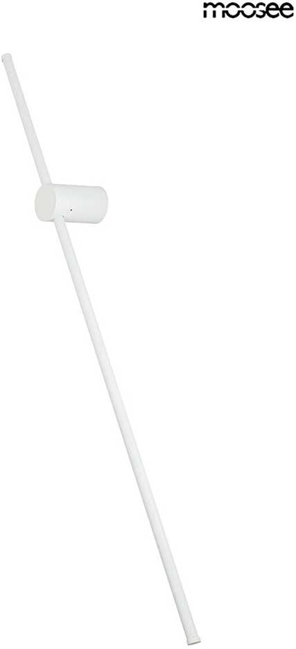 12W LED sieninis šviestuvas OMBRE 100, baltas, 3000K