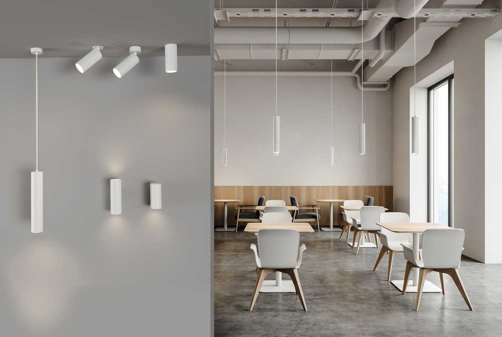 12W LED sieninis šviestuvas PIPE, baltas, 3000K, A3986100B