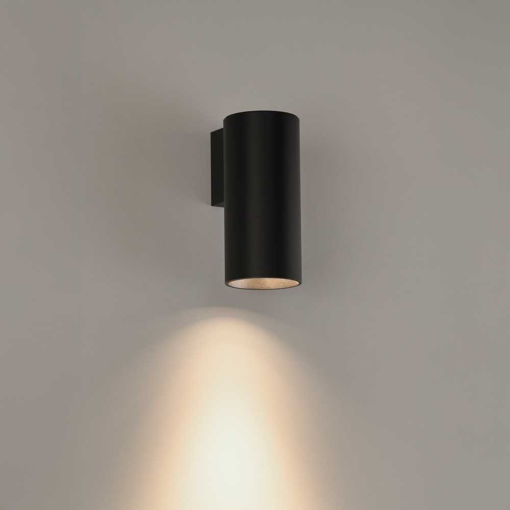12W LED sieninis šviestuvas PIPE, juodas, 2700K, dimeriuojamas, A3986090NDT
