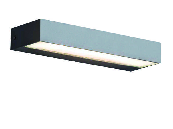 12W LED sieninis šviestuvas TECH, pilkas, 3000K, 4137600