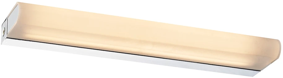Lubinis šviestuvas 12W LED sieninis veidrodžio šviestuvas MELOMI, chromo sp., 3000K, IP44