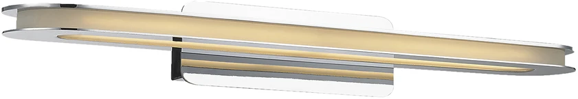 Sieninis šviestuvas 12W LED sieninis veidrodžio šviestuvas SCARLETT, chromo sp., 3000K