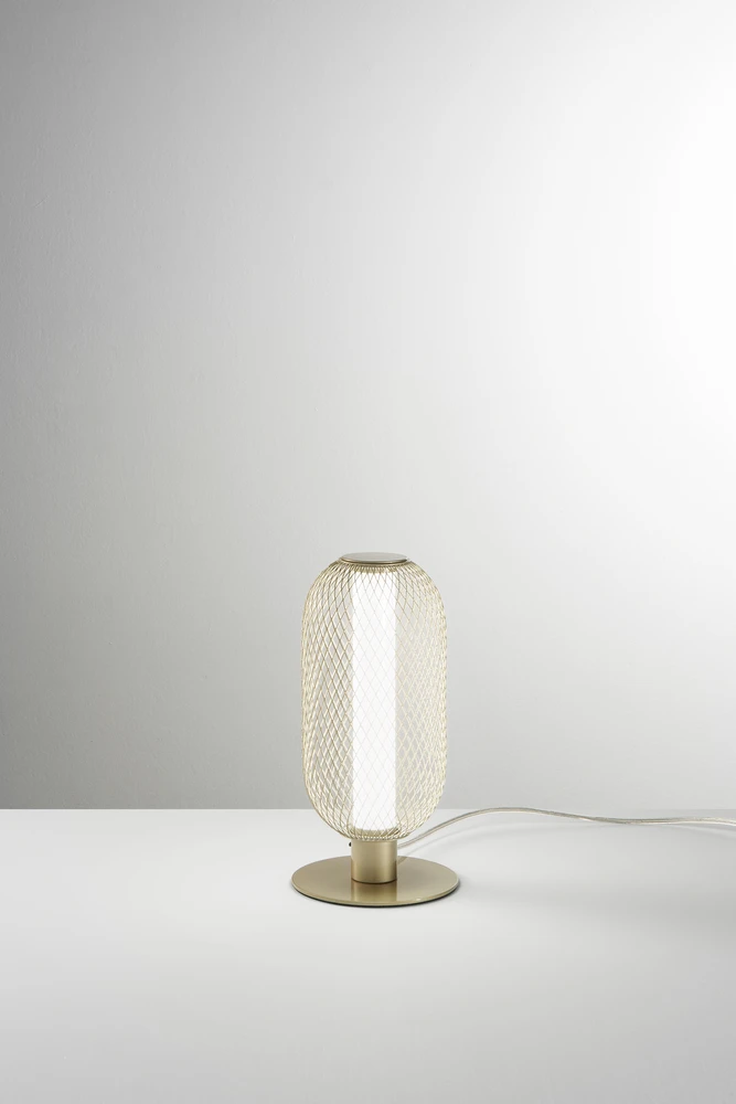 12W LED stalo šviestuvas INKAS, aukso sp., CCT
