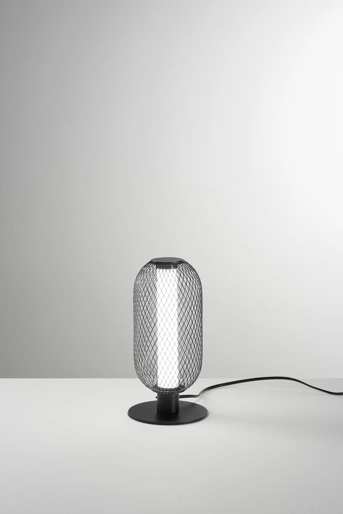 12W LED stalo šviestuvas INKAS, juodas, CCT