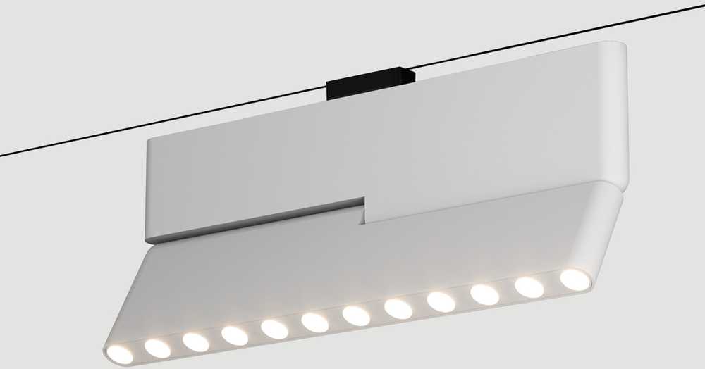 12W LED šviestuvas į magnetinę sistemą ZAMBELIS MAGNETIC 3MM, baltas, 3000K, dimeriuojamas, 25120