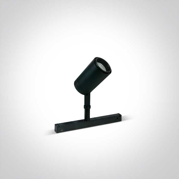 12W LED šviestuvas į magnetines sistemas MINI/MIDI/MAXI/P&P, juodas, 3000/4000K, 48V, 15°, DALI, 42114AL/B/V