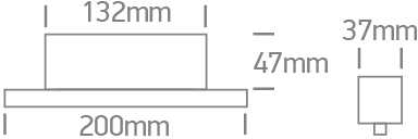 12W LED šviestuvas į magnetines sistemas MAXI, juodas, 3000/3500/4000K, 48V, 36°, 42104B/B/V