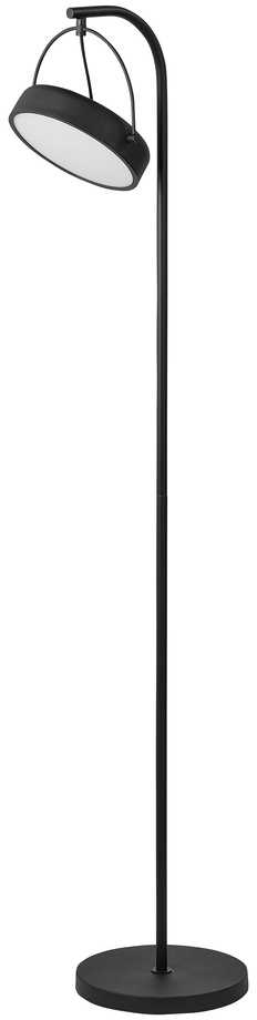 12W LED toršeras PUCK, juodas, 3000K