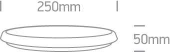 12W LED vidaus/lauko plafonas, baltas, 3000/4000/5000K, IP54, 67366/W/V