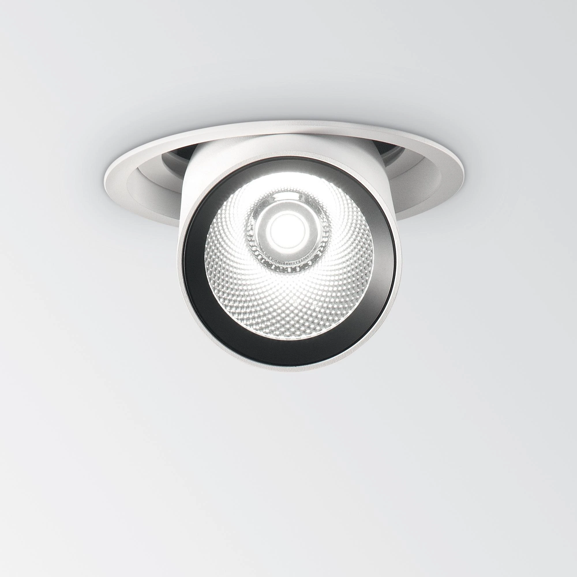 Ideal Lux 12W recessed lamp NOVA, 3000K, baltas